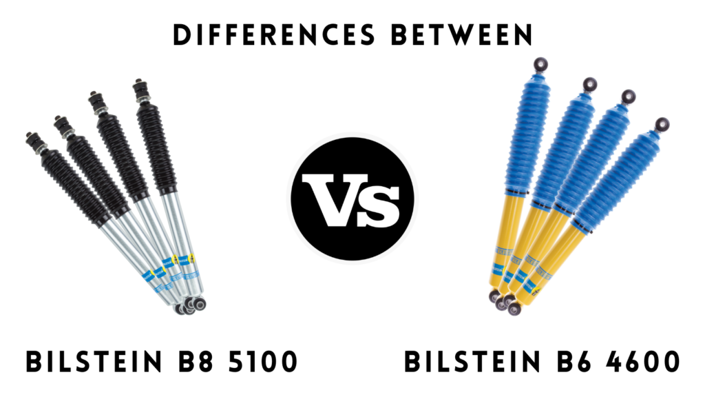 Differences between Bilstein 5100 vs Bilstein 4600 shock absorbers