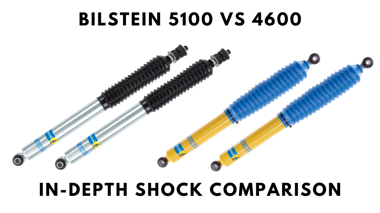 Bilstein 5100 vs 4600 - In-Depth Shock Comparison