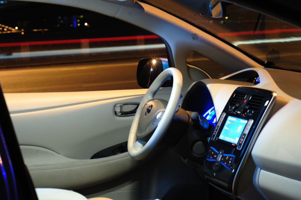 Modern Nissan interior