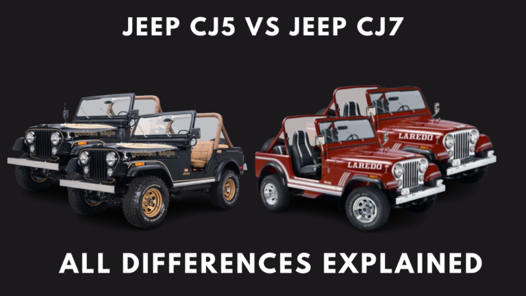 Jeep CJ5 Vs. CJ7 – All Differences Explained