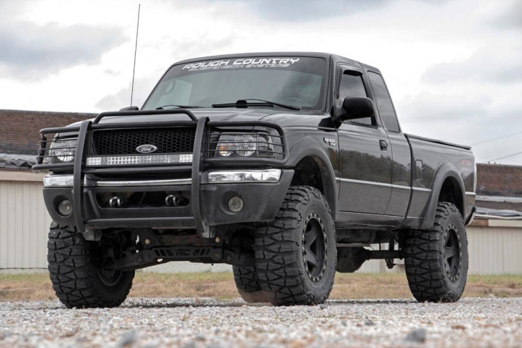 Ford Ranger with Rough Country lift kit