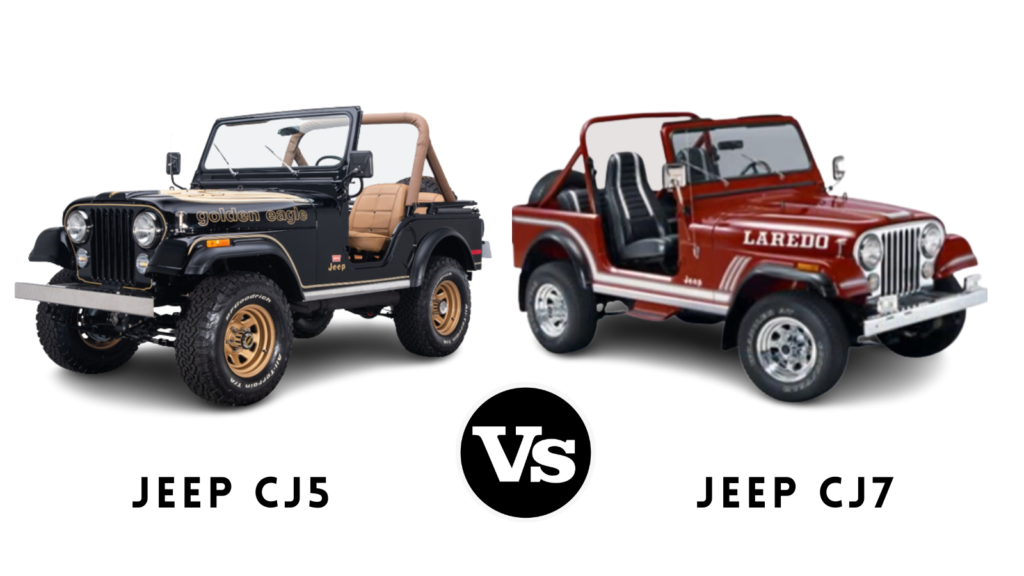 Jeep CJ5 vs Jeep CJ7