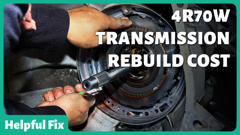 4R70W Transmission Rebuild Cost