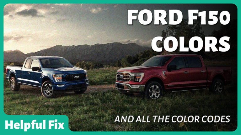 Ford F150 Colors