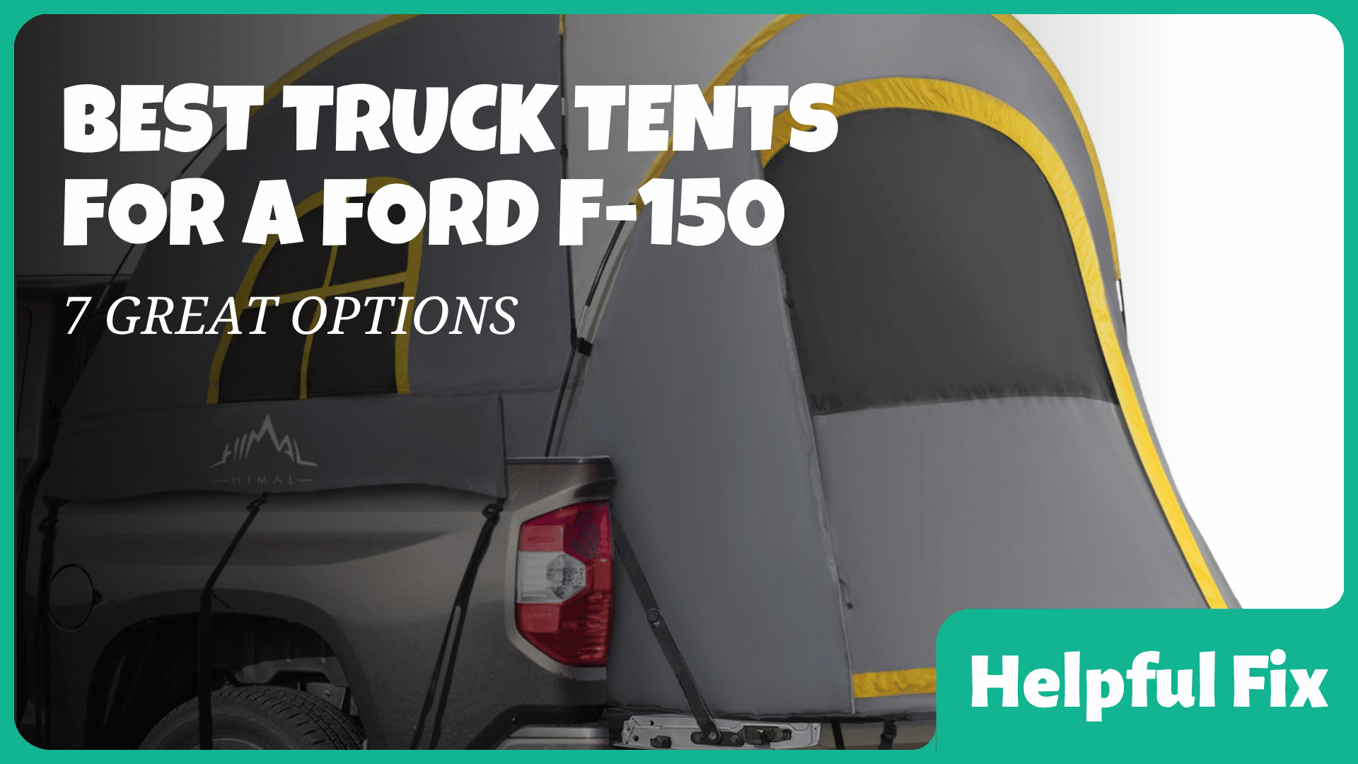best truck tents ford f150