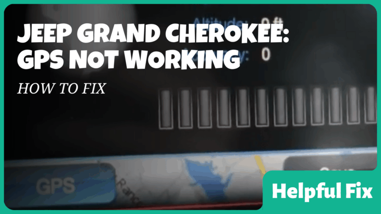 gps not workig jeep grand cherokee