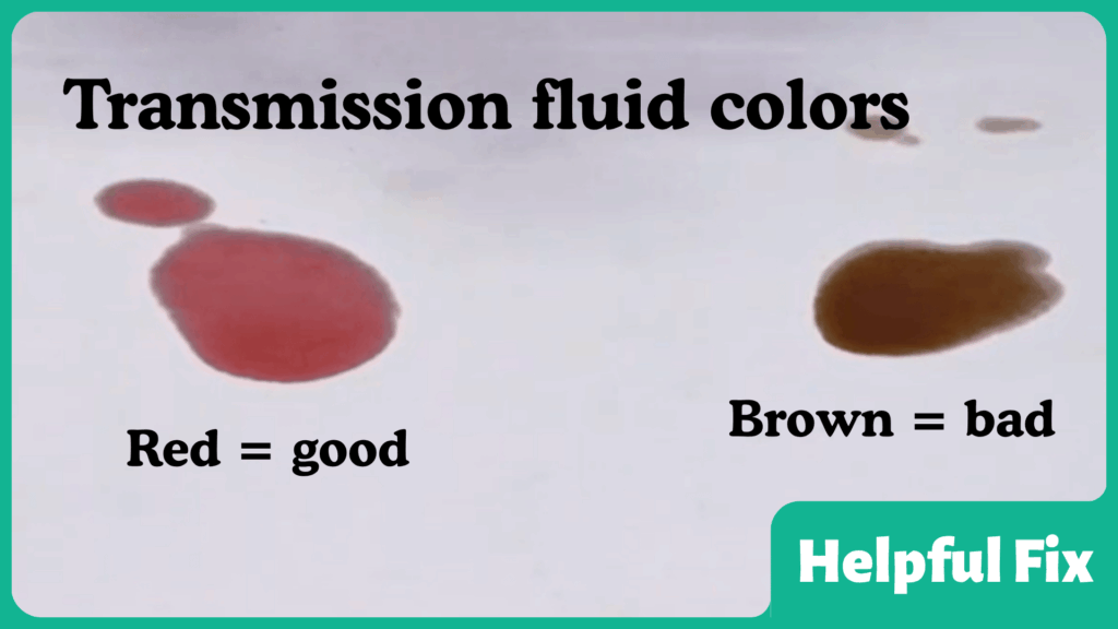 transmission fluid colors